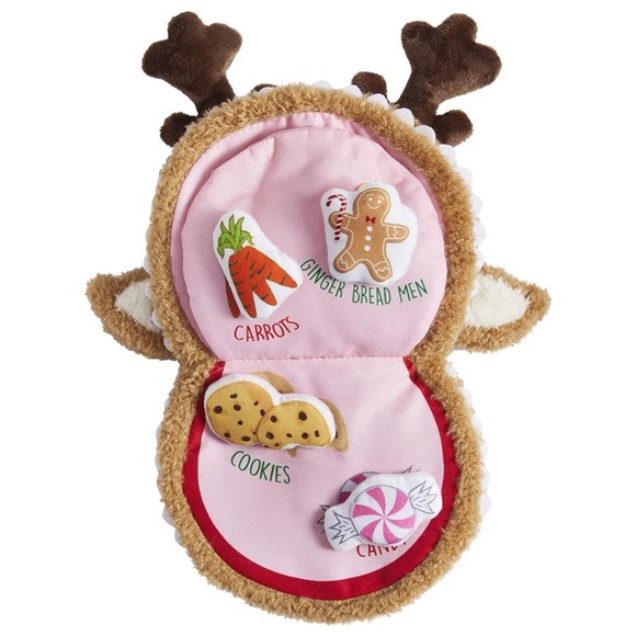 🤍Mud Pie Reindeer Snacks Puppet Book - Picture 7 of 7